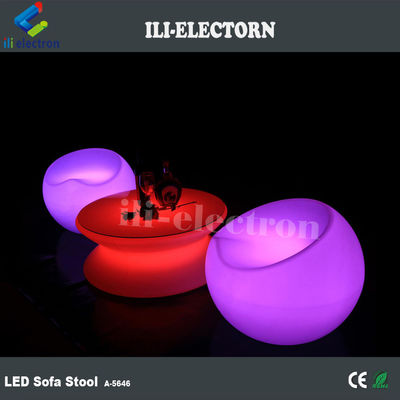 정원 바 플라스틱 LED 라이트 업 가구 발판 테이블 방수