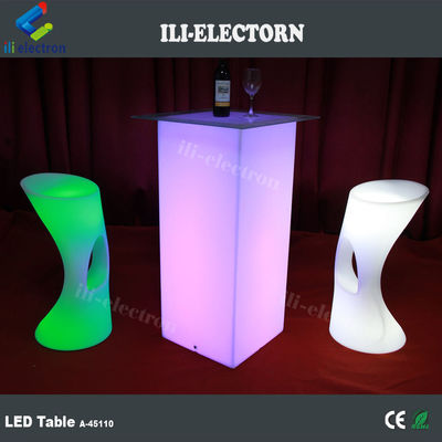 현대 RGB LED 빛 가구 테이블 재충전 리?? 배터리
