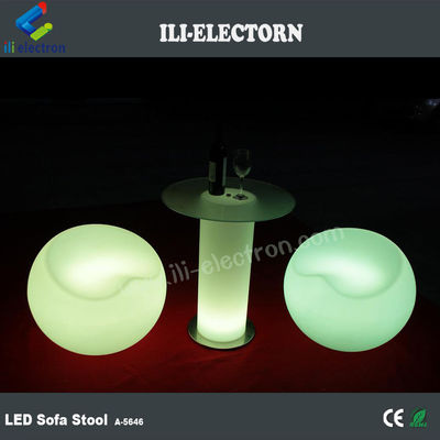새로운 디자인 다채색 RGB 방수 LED 빛나는 사과 의자