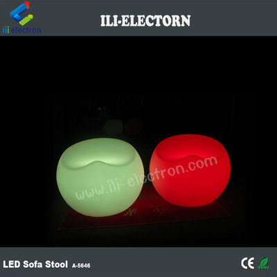 무티 컬러 RGB LED 라이트 칵테일 테이블, 방수 라이트 업 바 가구
