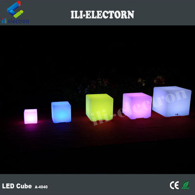 솔리드 LED 광 광 큐브 / 광 광 큐브 발판 옆 테이블 / 조명 광 큐브
