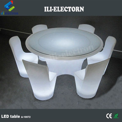 LED 가구 다채로운 변화 LED 저녁 의자