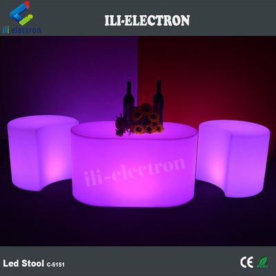 상업용 LED 광택 가구 발판 PE 바용 플라스틱 재료