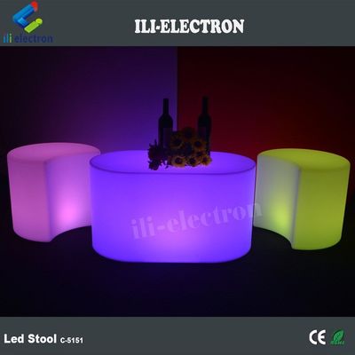 상업용 LED 광택 가구 발판 PE 바용 플라스틱 재료