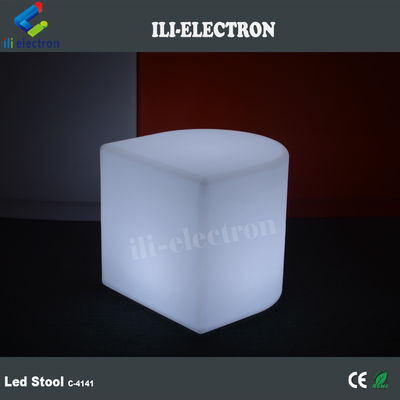 반짝이는 재충전 가능한 플라스틱 LED 조명 의자