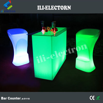 새로운 디자인 직사각형 조명 파티 LED 조명 LED 칵테일 테이블