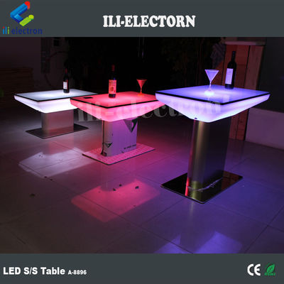 RGB 리모컨 조명 플라스틱 LED 정면 라운지 테이블