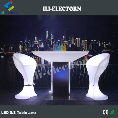 RGB 리모컨 조명 플라스틱 LED 정면 라운지 테이블