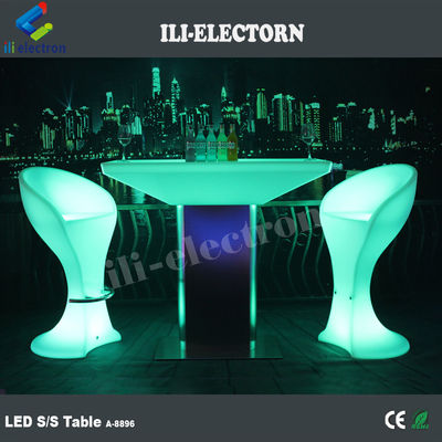 RGB 리모컨 조명 플라스틱 LED 정면 라운지 테이블