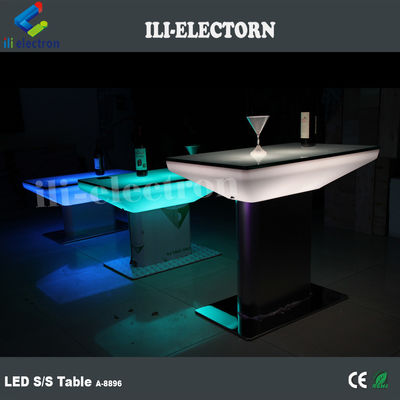 RGB 리모컨 조명 플라스틱 LED 정면 라운지 테이블