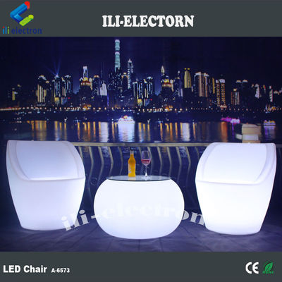 LED 강조 조명 테이블 둥근 바 빛나는 LED 바 테이블