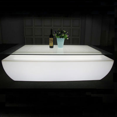 색을 바꾸는 재충전 가능한 플라스틱 LED 등불 바 테이블