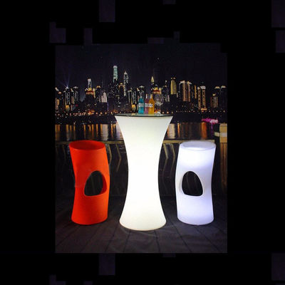 RGB 야외 플라스틱 조명 LED 인터랙티브 테이블 터치 제어