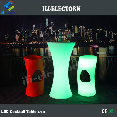 RGB 야외 플라스틱 조명 LED 인터랙티브 테이블 터치 제어