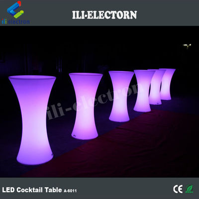 RGB 야외 플라스틱 조명 LED 인터랙티브 테이블 터치 제어