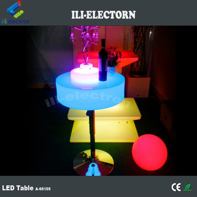 LED 바 가구 LED 칵테일 테이블 직사각형 방수