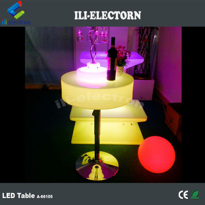 LED 바 가구 LED 칵테일 테이블 직사각형 방수