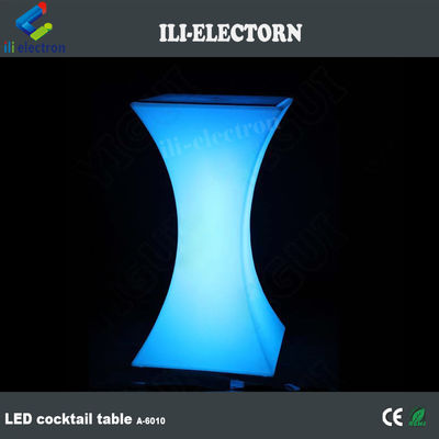 정면 LED 라이트 칵테일 테이블 결혼식용 방수 조명