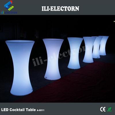 IP 65 PE 플라스틱 정원 RGB LED 조명 칵테일 바 테이블 파티 및 이벤트