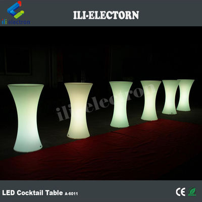 IP 65 PE 플라스틱 정원 RGB LED 조명 칵테일 바 테이블 파티 및 이벤트