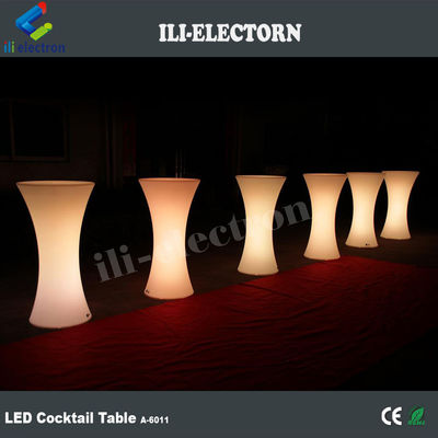 IP 65 PE 플라스틱 정원 RGB LED 조명 칵테일 바 테이블 파티 및 이벤트