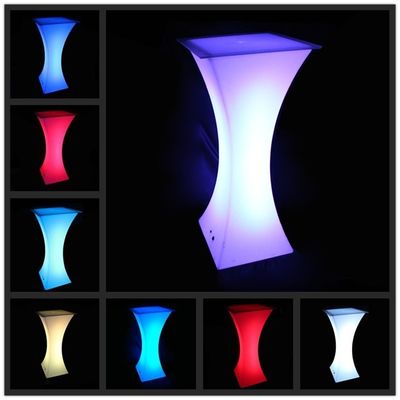 웨딩 플래싱 LED 테이블, 리셉션 데스크, LED 조명 테이블