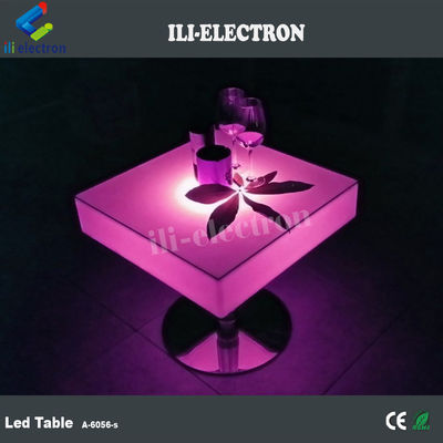LED 정원 테이블 나이트 클럽 가구 색상 칵테일 테이블 LED 가구