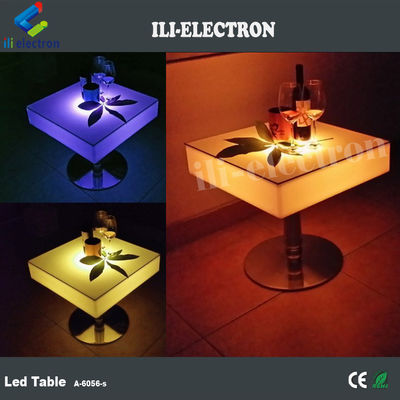 LED 정원 테이블 나이트 클럽 가구 색상 칵테일 테이블 LED 가구
