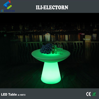 현대 원격 제어 PE 플라스틱 LED 조명 테이블