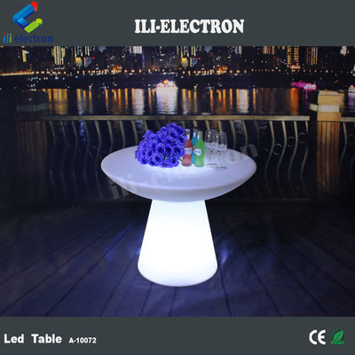 현대 원격 제어 PE 플라스틱 LED 조명 테이블