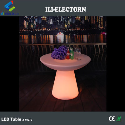 현대 원격 제어 PE 플라스틱 LED 조명 테이블