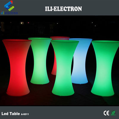 상업용 플라스틱 LED 술집 테이블
