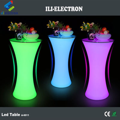 상업용 플라스틱 LED 술집 테이블