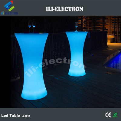 실내 및 야외 사용 하 고 최고 LED 비스트로 테이블