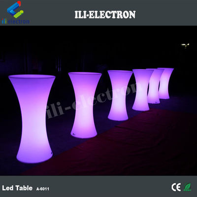 실내 및 야외 사용 하 고 최고 LED 비스트로 테이블