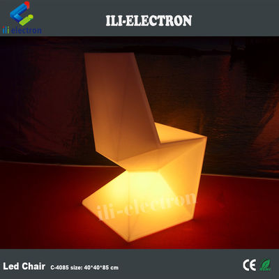 플라스틱 LED 빛 가구 야외 행사용 인파라드 원격 제어