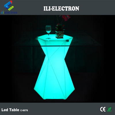 플라스틱 LED 빛 가구 야외 행사용 인파라드 원격 제어