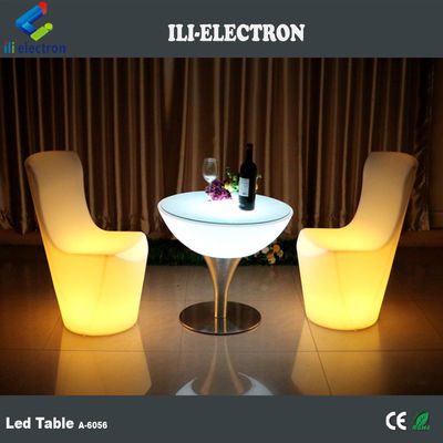 1년 보증으로 임대할 수 있는 고급 LED 램프 바 테이블
