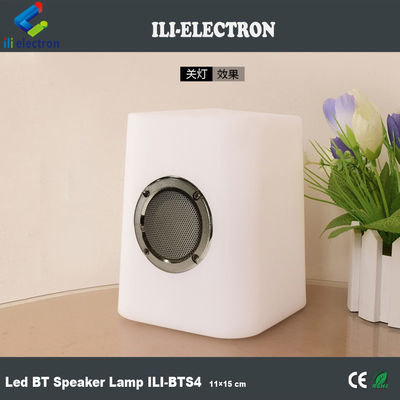 3D 스테레오 플라스틱 LED 라이트 스피커 무선 원격 제어