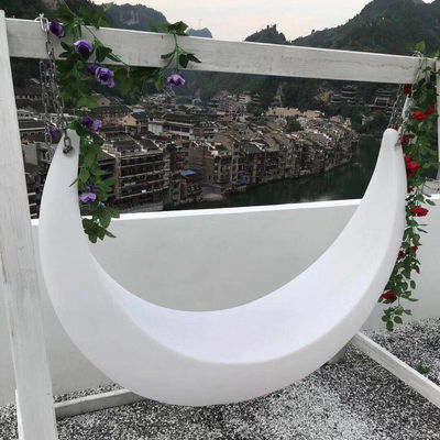 재충전 가능한 리?? 배터리로 빛나는 LED 달 의자