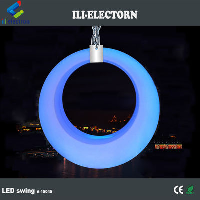 이벤트 장식 빛나는 플라스틱 LED Patio 스윙 라이트 야외 가구