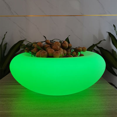 SMD 5050 LED 과일 그릇 재충전 16 색상 변경 파티