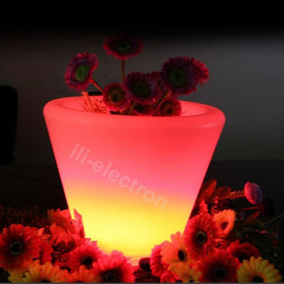 무선 제어 LED 아이스 버킷 휴대용 색상 변경 조명