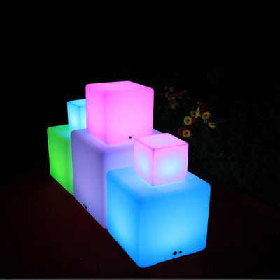 40cm 리모컨 Patio LED 큐브 램프 랜턴 LED 광원 Patio 엔터테인먼트
