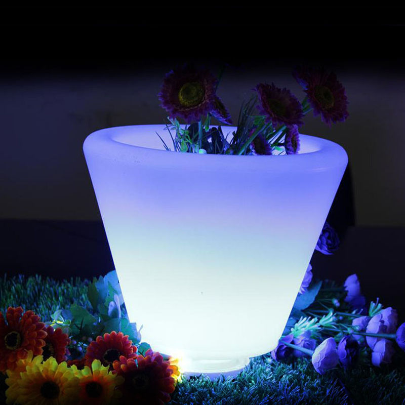 무선 제어 LED 아이스 버킷 휴대용 색상 변경 조명