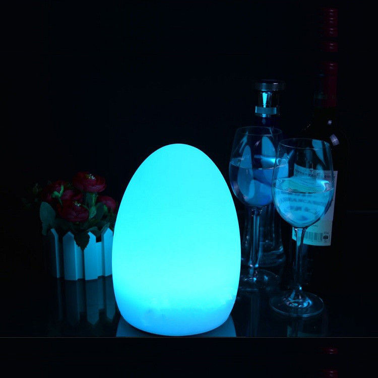 플라스틱 LED 달걀 램프 원격 제어 IP65 방수 휴일 장식