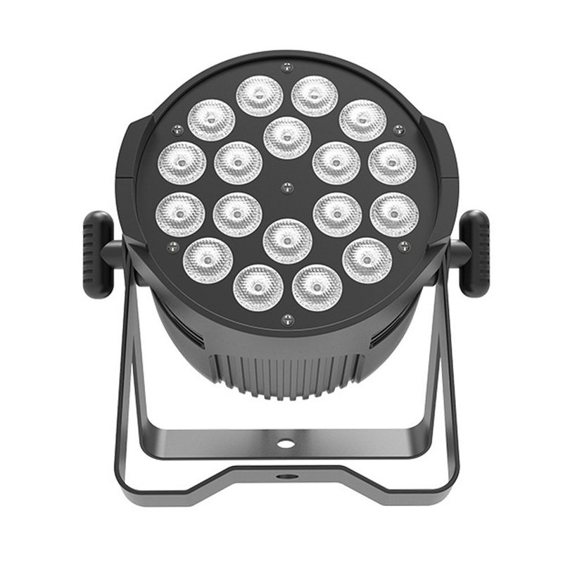 LED18 10W 이동 헤드 LED 스테이지 라이트 화려한 웨딩 이벤트용 방수